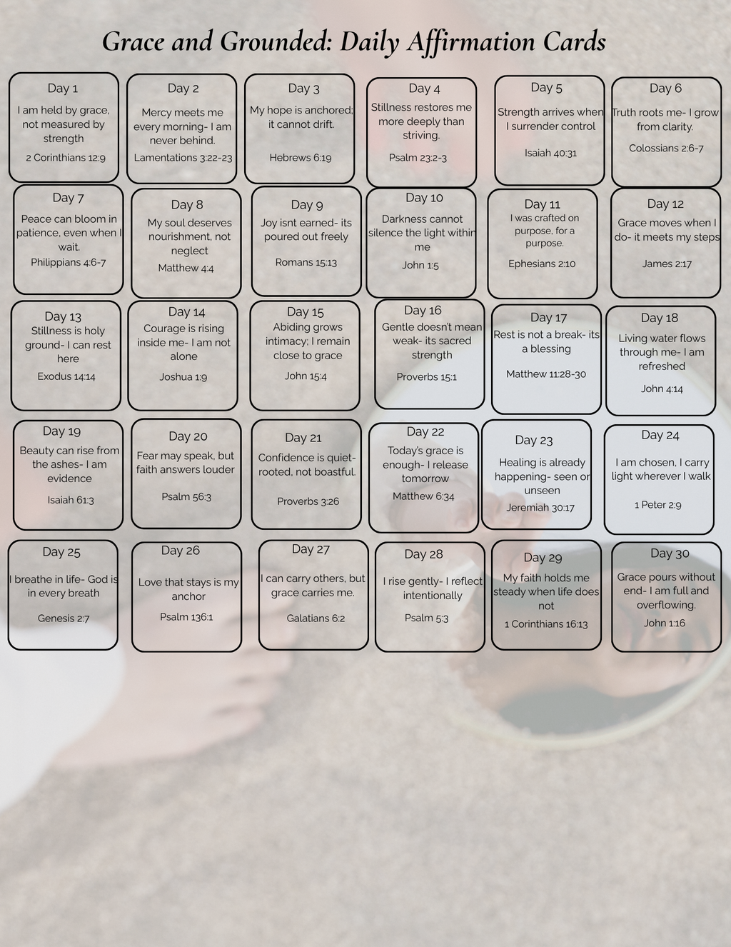 Grace & Grounded- 30 day Digital Devotional